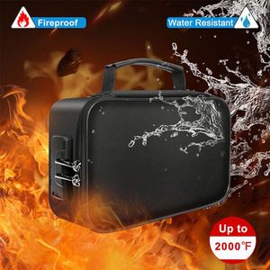 Bolsa para Documentos Impermeable y Resistente al Fuego OEM con Cierre, Estuche de Viaje de Fibra de Vidrio y Silicona para Pasaportes, Dinero en Efectivo y Archivos Valiosos - Product Image 4