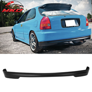 เหมาะสำหรับ Honda Civic 3 ประตู แฮทช์แบค ปี 96-00 (PU) อะไหล่รถยนต์ สปอยเลอร์กันชนหลัง T-R - Product Image 1