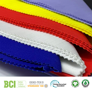 BCI GRS OCS 32/2Sx3/2S 60 <span class=keywords><strong>coton</strong></span> 40 Polyester grille tissu antistatique 235GSM 100x53 uniformes <span class=keywords><strong>de</strong></span> vêtements <span class=keywords><strong>de</strong></span> travail en tissu pour Station-service - Product Image 2