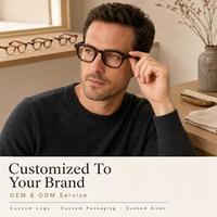 Lunettes optiques en corne de buffle naturelle, branches en titane pur, monture carrée rétro pleine, unisexe, pour usage quotidien