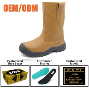 Botas de Seguridad para Hombre, Antideslizantes, Resistentes al Aceite y Ácidos, con Puntera de Acero, Antipinchazos, Antiestáticas, para la Industria Siderúrgica y Soldadura - Product Image 5