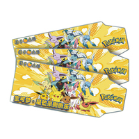 Koleksi Kartu Kustom Terbaru YQ Eif Baby Photo Film Strip Gift Pokemoned Starry RecordTear-off Tabs Booster Box Permainan Papan