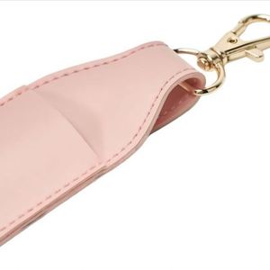 Étui à rouge à lèvres en cuir PU très populaire avec porte-clés, pochette de rangement individuelle pour rouge à lèvres pour l'organisation du maquillage - Product Image 2