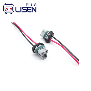 15363990 Ducon Connecteur femelle <span class=keywords><strong>2</strong></span> broches 6,3 mm pour ventilateur électrique de radiateur de réservoir de voiture (pigtail) - Product Image 2