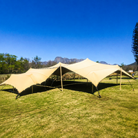 Carpa de Teatro Impermeable, Estructuras de Tela Resistentes al Fuego, Carpas Beduinas Elásticas para Bodas, Fiestas y Eventos