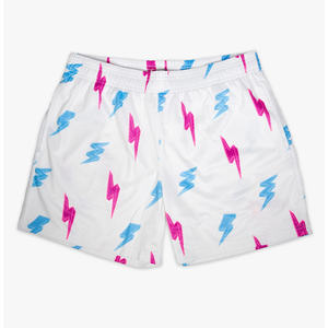 Deportes Monogram Drip Pockets Cool Lined Textured Quick Dry Compression Stripe Sheer Dance Pantalones cortos de béisbol - Product Image 5