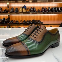 Chaussures habillées de luxe pour hommes en cuir de vachette de haute qualité, livraison rapide, vente en gros fabricant