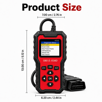 Escáner OBD2 V316, Herramienta de Diagnóstico para Autos, Lector de Códigos de Motor, Comprobador de Voltaje de Batería, Reiniciador de Luz de Advertencia del Motor, Herramienta de Escaneo OBDII