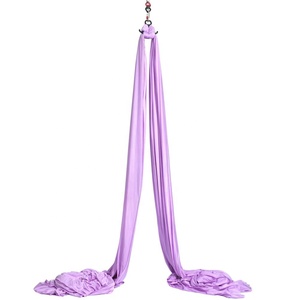 Soie de <span class=keywords><strong>yoga</strong></span> <span class=keywords><strong>aérien</strong></span> ultra résistante anti-gravité 9,8 yards/9 m pour exercices d'inversion, tissu de <span class=keywords><strong>yoga</strong></span> <span class=keywords><strong>aérien</strong></span> - Product Image 4