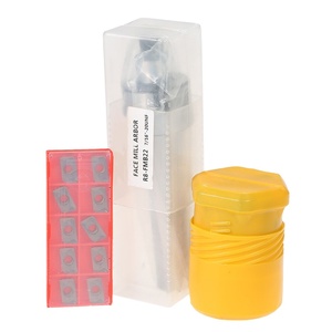 Xeast — moulin à surface 50 22 4T, avec arêtes R8 FMB22 et APMT1604, jeu d'insertions en carbure pour <span class=keywords><strong>CNC</strong></span> - Product Image 4