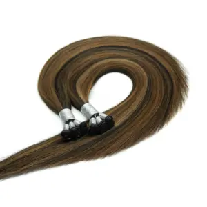 European Hair Best Quality Hair extension Full Cuticle Aligned Blend And Two Tones Hand Tied Weft Virgin Hair In Stocks