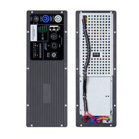 Module de haut-parleur numérique actif de classe D professionnel, subwoofer stéréo à double canal, amplificateur de puissance DSP