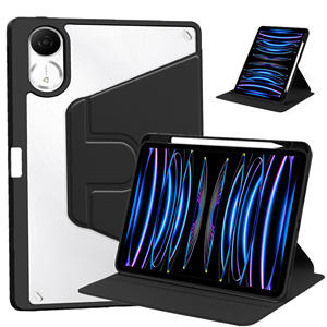 Fundas inteligentes con tapa de PU <span class=keywords><strong>para</strong></span> <span class=keywords><strong>Redmi</strong></span> <span class=keywords><strong>Pad</strong></span> 2 2025 360, <span class=keywords><strong>funda</strong></span> acrílica giratoria <span class=keywords><strong>para</strong></span> tableta <span class=keywords><strong>para</strong></span> <span class=keywords><strong>Xiaomi</strong></span> <span class=keywords><strong>Redmi</strong></span> Pad2 11 ", <span class=keywords><strong>funda</strong></span> con portalápices - Product Image 1