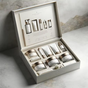 Complete Professional Custom High End Cosmetic <b>Box</b> Packaging Rigid Cardboard Beauty <b>Makeup</b> Set Essential Oil Gift Paper <b>Box</b> - Product Image 1