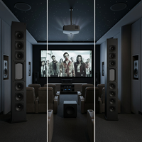 Sistema de Altavoces Profesional para Cine en Casa, Sistema de Altavoces para Cine en Casa, Sistema de Equipos de Audio de 5.1 Canales