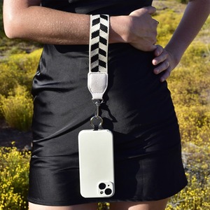 HT Eco-friendly Adjustable Customizable <strong>Mobile</strong> <strong>Phone</strong> Storage <strong>Bag</strong> with <strong>Shoulder</strong> Strap Zipper Buckle Lock Clip Handbag Accessory - Product Image 3