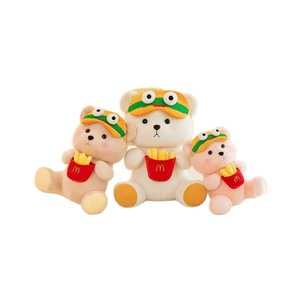 Peluche Ours en Peluche Miel (33cm Rose) Super Douce en Coton PP, Adorable Cadeau Idéal pour Anniversaire et Saint-Valentin - Product Image 1