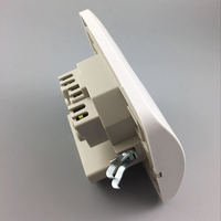 Prise murale double USB, panneau de prise murale standard européen, prise blanche, alimentation électrique, adaptateur de chargeur mural
