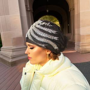 YASEEN 2025 Nuevo Pañuelo Islámico Bordado con Borlas - Gorro Hecho a Mano para Mujeres Musulmanas - Product Image 1