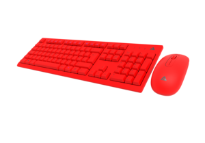 Teclado y ratón inalámbricos ergonómicos para el hogar y la Oficina, combo de teclado y ratón inalámbrico BX2510 de 2,4 Ghz