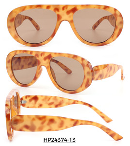 HP24374 OEM UV400 Fashion Sun Glasses 2026 Trendign Eyewear Manufacturer Oversized Custom Logo <strong>Sunglasses</strong> for Men and Women - Product Image 5