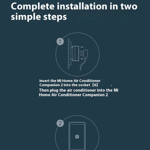 Nuevo y práctico control remoto multifunción Mijia Air Conditioner Companion 2, enchufe <span class=keywords><strong>de</strong></span> control para la aplicación <span class=keywords><strong>Xiaomi</strong></span>. - Product Image 6