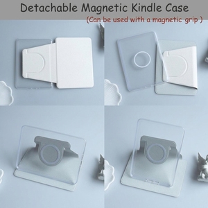 Étui de protection en cuir PU holographique arc-en-ciel laser personnalisé OEM pour <span class=keywords><strong>liseuse</strong></span> électronique Kindle Paperwhite/Colorsoft Basic - Product Image 4