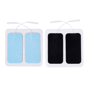 Elektrotlar Yama TENS Kablosu 5x10 cm Yeniden Kullanılabilir Pedler Kas Stimülatörü için Elektrot Kalemi Vücut Ağrılarını Giderici - Product Image 6