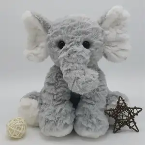 Alta qualidade e Top Latest Design Holiday Christmas Presentes para crianças Custom Cartoon Animal Plush Elephant Soft Toy