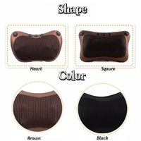 Autres types de coussins de massage électriques pour le cou et des masseurs dorsaux sans fil avec fonction chauffante