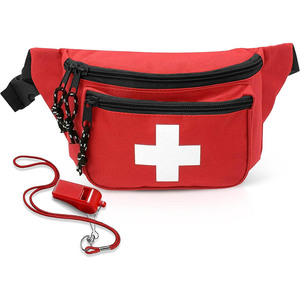 Riñonera <span class=keywords><strong>de</strong></span> Emergencia para Exteriores con Correa Ajustable, Bolsa Médica <span class=keywords><strong>de</strong></span> Primeros Auxilios para la Cintura con Logotipo Personalizado - Product Image 1