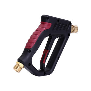 Pistolet à eau noire de nettoyage automatique à haute pression 1/4 déclencheur de joint de prise rapide pistolet de pulvérisation court 4000PSI Karchers <span class=keywords><strong>mousse</strong></span> de neige - Product Image 2