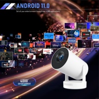Prix usine Hy300 Plus Mini projecteur 210ANSI Lumens Hy300 projecteur 4k double WIFI BT5.0 projecteur vidéo intelligent Home cinéma