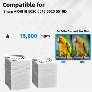 Ibest mực nhà máy tương thích <span class=keywords><strong>Sharp</strong></span> <span class=keywords><strong>ar020</strong></span> hộp mực tương thích cho <span class=keywords><strong>Sharp</strong></span> ar4818 5020 5516 5520 5516d hộp mực - Product Image 2