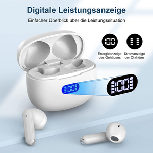 Huien Wireless Bluetooth Headphones in Ear Headphones Noise Cancelling Earbuds with <strong>4</strong> Microphone 4Hrs Playtime Earphones - Product Image 2