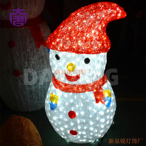 Luces Decorativas LED para Exteriores, Resistentes al Agua, con Diseño de Muñeco de Nieve, IP65, para Paisajes, de Año Nuevo y Navidad, del Fabricante - Product Image 4