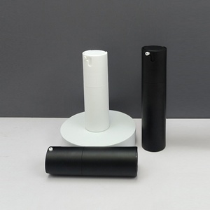 Stock 30ml 50ml White Frosted Plastic <b>Pump</b> Lotion <b>Bottle</b> Serum Cosmetic Serum Packaging Matte Black Airless <b>Pump</b> <b>Bottle</b> - Product Image 6