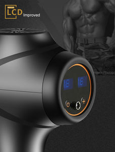 Portatile portatile 1200 3500 RPM macchina massaggiatore corpo spalla posteriore tessuto profondo vibratore pistola Alum PP + pistola massaggio ABS - Product Image 4