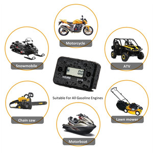 KampaのガソリンエンジンバイクオートバイLCDディスプレイカウンター用防水デジタルアワーメーター - Product Image 4