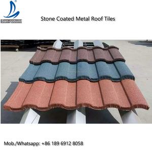 Feuille de toit en métal surdimensionné de 60mm, carreaux revêtus, pierre de toit, bon marché, Pakistan, malaisie et polynie française - Product Image 4