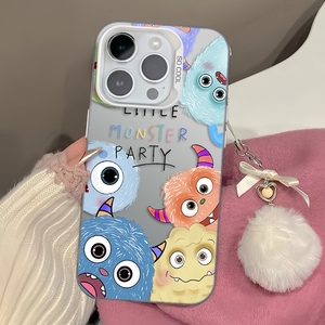 Coque de téléphone TPU en argent mat IMD à motif personnalisé en gros pour Iphone 11 12 13 14 15 16 17 Promax accessoires de téléphone anti-chute - Product Image 4