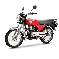 Moto ChampTech 100cc avec vitesse maximale de 95 km/h, boîte de chaîne entièrement couverte Bajaj Motos pour routes non goudronnées