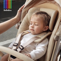Poussette bébé pliable BeBeBus MAX avec cadre en alliage d'aluminium léger, position assise et inclinable, vue haute, bidirectionnelle, capacité de charge de 15 kg