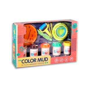 Nuevo Kit de Plastilina TPE No Tóxica de 5 Piezas con Moldes Coloridos, Juguete Educativo para Niños, Certificado de Seguridad - Product Image 2