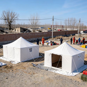 HOUMU Disaster Relief Double Four-Season Oxford Fabric Rapid-Setup <strong>Refugee</strong> Shelter and Emergency Hospital <strong>Tent</strong> - Product Image 3