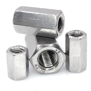 Écrou hexagonal allongé Roccps M4 M24 en acier inoxydable 304, métrique DIN6334, qualité A, pour l'industrie de la construction - Product Image 2