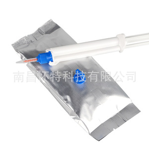 Jeringa de gel blanqueador dental de 2.5ml y 5ml con tubo doble y punta agitadora para protección de las encías, uso en adultos - Product Image 4