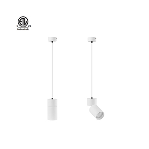 Thạc sĩ Mặt dây chuyền loạt gấp rộng phạm vi quyền lực LED COB ánh sáng LED Spotlight vòng đen trắng bề mặt downlight Led xi lanh đèn - Product Image 5