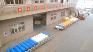 공장 도매 대형 <span class=keywords><strong>PVC</strong></span> 코팅 타포린 롤 광택 매트 폴리에스터 원단 텐트 용 - Product Image 6