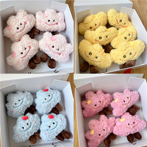 Poupées en tissu polyester pour célébrations de mariage, jouets en peluche avec rembourrage en coton PP, poupées réconfortantes pour enfants, petits cadeaux pour événements - Product Image 4